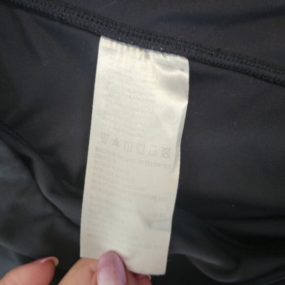 Baleaf Womens Shorts 2XL Plus LONG Biker Black Poly Blend Lightweight BLA127E - Picture 9 of 10